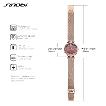 SINOBI Viršuje Prabangos Prekės ženklo Moterų Laikrodžiai, Aukso Plieno Watchband Riešo Žiūrėti Moterų Žalia Dial Diamond Ponios Žiūrėti Reloj Mujer