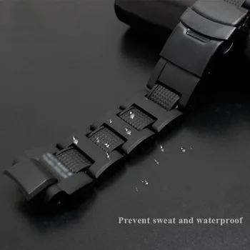 Plastikiniai wathband už casio GW-A1100 GW-4000 GA-1000 G-1400 žiūrėti dirželis aukštos kokybės laikrodžių apyrankės mens sporto laikrodžiai grupė
