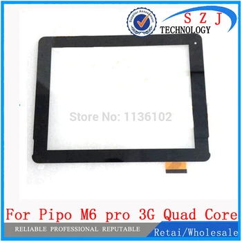 Naujas 9.7 colių Pipo M6 pro 3G Quad Core skaitmeninis keitiklis Stiklo IPS Tablet PC VIDURIO Jutiklinio Ekrano Skydelis Jutiklis Ekranas Nemokamas Pristatymas
