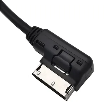 Žiniasklaidos Stereo 3.5 mm Audio ir USB-C Pagalbiniai Adapterio Kabelį AMI MDI Automobilių 