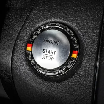 Mercedes Benz C E Klasės W205 W213 GLC Anglies Pluošto Automobilio Salono Variklis, Start Stop 