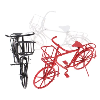 Mini Bike Metalo Trimitas Dviračių Pirštu Patraukite Atgal Dviračių Pradžioje Modelis Vaikų Švietimo Žaislai, Pasakos Sodo Puošmena
