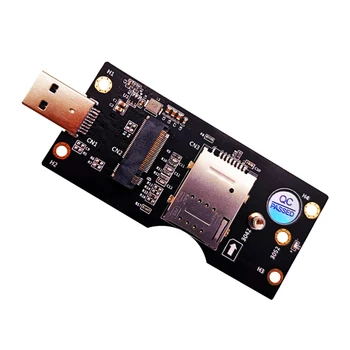 NGFF M. 2 Raktas B USB 3.0 Adapteris Plėtros Kortelę su SIM 8pin Kortelės Lizdas WWAN/LTE, 3G/4G/5G Modulio laikiklis 3042/3052 M. 2 SSD