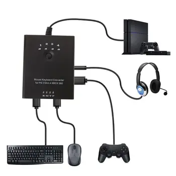 Pelės, Klaviatūros Adapteris Keitiklis PS3 / PS4 / XBox 360 / XBox Vienas / Xbox one S Nedelsiant Suderinama su visais žaidimai