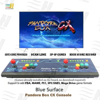 Pandora Box CX geležies Konsolės 2800 1 Arcade Žaidimas Gali išsaugoti žaidimą Turi 3P 4P žaidimas 3D tekken Plug and play Usb vairalazde skirta pc, ps3