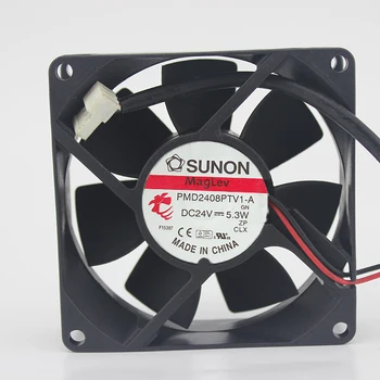 Originalą Sunon PMD2408PTV1-A aušinimo ventiliatorius 80mm 8025 8CM 24V 5.3 M keitiklio pramonės aušintuvas