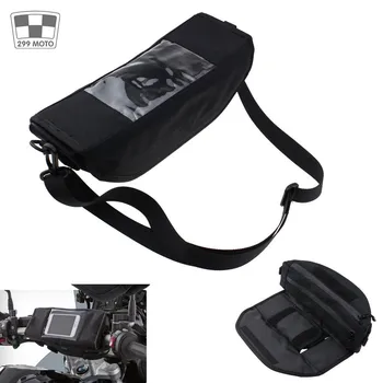 Motociklo rankenos maišelis magnetinis dviračio balno pagalvių bako didelis ekranas telefono / GPS BMW R1200GS ADV R1200R LC R1250GS