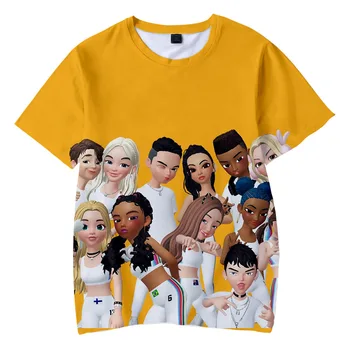 Dabar Jungtinė Geriau Albumas 3D Spausdinimo Vaikiški marškinėliai Berniukams/Mergaitėms Atsitiktinis Tees Streetwear Hip-Hop Juokinga Marškinėlius Vaikų Drabužiai