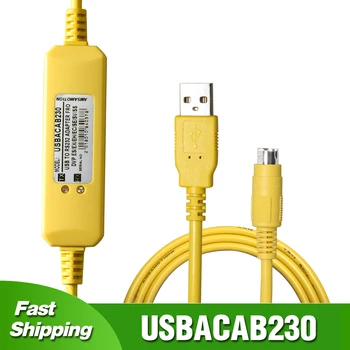 USBACAB230 Už Delta DVP ES EX EH EB SE SV SS PLC Programavimo Kabelis USB Į RS232 Adapteris Xinje XC/XD/XE Serijos PLC USB-DVP