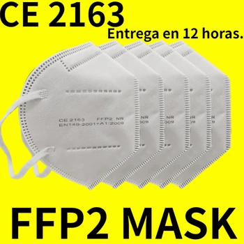 FFP 2 Mascarilla ffp2reutilizable FFP2MASK Kn 95 Apsauginė Veido Kaukė nuo Dulkių Masque Adulte Mascherine Tušas Maseczki ce2163 Gp2