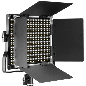 Neewer 2 vnt Bi-color 660 LED Vaizdo Šviesos ir Stovo Komplektą Įeina:(2)3200-5600K CRI 96 Fotografijos Studija, Video, Fotografavimo