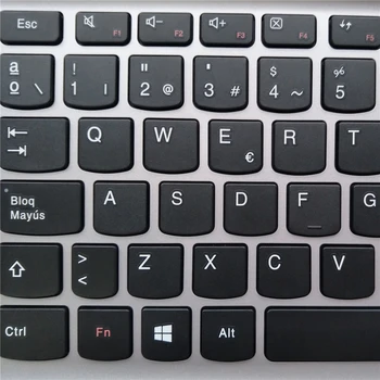 Geros Kokybės OVY SP nešiojamojo kompiuterio klaviatūra LENOVO Z400 Z400T Z400A P400 Z400N p/n:BCRSC UK A03 ispanų KB