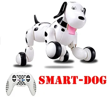 Mados Žaislai Vaikams-Geriausia Dovana 2.4 G Bevielis Nuotolinio Valdymo Protingas Šuo Elektroninių Pet Švietimo Vaikų Žaislas Robotas Šuo
