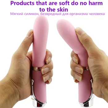 10 Greičio Galingas Tylus Vibratoriai Dildo Erotinis Žaislas Įkrovimo AV magic wand massager G-spot sekso žaislas vibratorius Moterims Pora