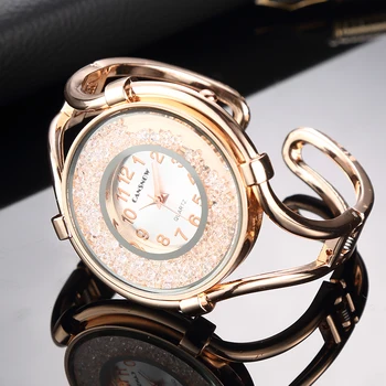 Bayan Kol Saati Top Brand Prabanga Aukso Moterų Kristalų Laikrodžių Mados Atsitiktinis Ponios Bangle Apyrankės Žiūrėti Moterų Laikrodis Reloj Mujer