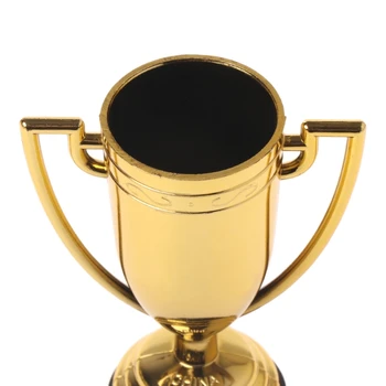 10vnt Saugus ekologiška ABS Aukso Puodeliai Trofėjus Sporto Nugalėtojas Švietimo Rekvizitai Vaikai Apdovanoti Prizais Žaislai Vaikams Žaidimas