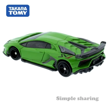 Takara Tomy Tomica Nr. 70 Lamborghini Aventador SVJ Masto 1/68 Automobilių Karšto Pop Vaikams, Žaislai, Variklinių Transporto priemonių Diecast Metal Naujas Modelis