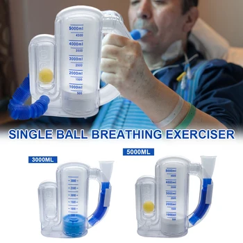 Didelės talpos, Kvėpavimo treniruoklis Gyvybiškai Talpa Exerciser Plaučių Funkcija Reabilitacijos, Fizinės treniruoklis