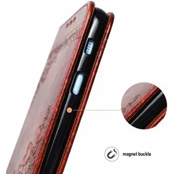 Apversti Piniginės Odinis dėklas, skirtas Samsung Galaxy A7 2017 A5 A3 Padengti Iškilumo Flip Book Atvejais, Samsung A5 A3 2016 orlaivį a310 A510 Krepšys