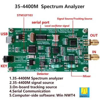 Usb Ltdz 35-4400M Spektro Signalo Šaltinio Spektro Analizatorius su Sekimo Šaltinis Y1AD