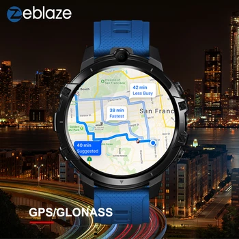 4G LTE Zeblaze THOR 6 Smart Žiūrėti GPS 1.6 colių Dial Kvietimas teikti 