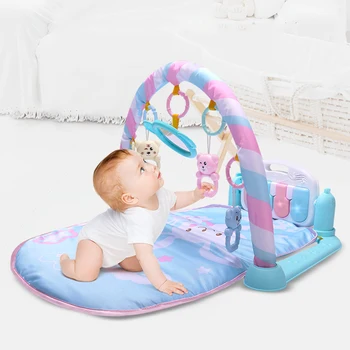 Kūdikių pedalo muzikos antklodė koja fortepijonui, antklodė, kilimas vaikų muzikos žaidimas antklodė baby įspūdį švietimo žaislas kilimėlis