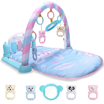 Kūdikių pedalo muzikos antklodė koja fortepijonui, antklodė, kilimas vaikų muzikos žaidimas antklodė baby įspūdį švietimo žaislas kilimėlis