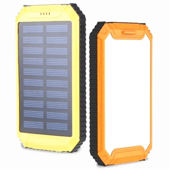 HK LiitoKala Lii-D004 Saulės Energijos Banko 20000 mAh Dual USB Įkroviklis Lengvesni Įkroviklio Mobiliojo Telefono Išorės Baterija Telefono
