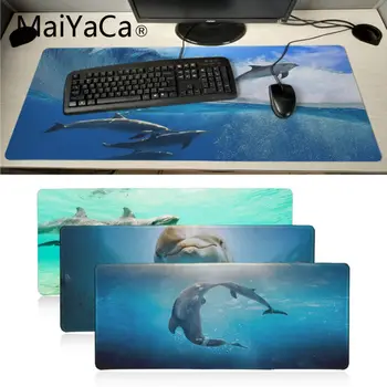 MaiYaCa Aukščiausios Kokybės Delfinai pagal jūros žaidėjus žaisti kilimėliai gyvūnų Kilimėlis Projektavimo Modelio Kompiuteris Mousemat Žaidimų Pelės Mygtukai