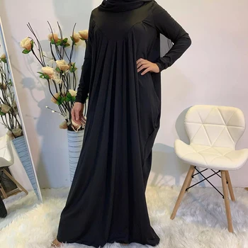 Eid Mubarek Abaja Dubajus Turkija Hijab Musulmonų Suknelė Indija Amerikos Islamo Drabužiai, Suknelės Moterims, Vestidos Skraiste Musulman De Režimas