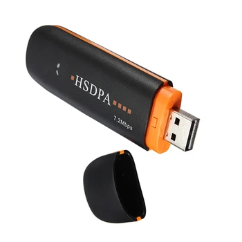 NoEnName_Null Aukštos Kokybės HSDPA USB STICK Modemas SIM 7,2 Mbps 3G Belaidžio Tinklo Adapteris su TF SIM Kortelės
