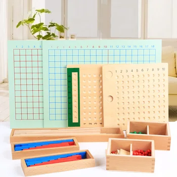 Montessori Medžiagų Matematikos Žaislas Skaitmeninis Juostos Mini Mėlynos Ir Raudonos Lazdelės Box Skaitmeninis 1-10 Ankstyvojo Ugdymo Home Games Skaičius Pratimai