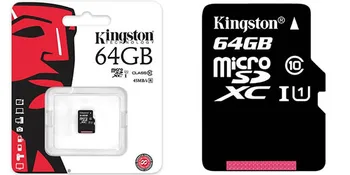 Originalus. Kingston 64 GB SDHC Class 10 