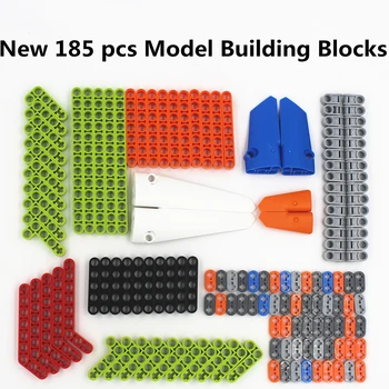 KARŠTO 185pcs modelio blokai žaislai SS įrangos pardavimas, biuro įrangos dalys, statybinės plytos vaikų žaislai studless sijų frams suderinamas su Lego
