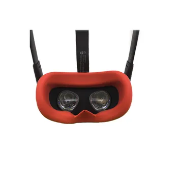 Minkštas Kovos su prakaito Anti-nuotėkio Šviesos Blokavimas Akių Kaukė Padengti Oculus Quest VR Ausines Silikono Veido, Akių Dangtelio Apsauginis Padas