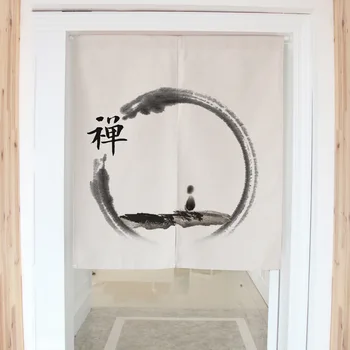 Kinijos tradicinis ir klasikinis modelis dekoratyvinis durų užuolaidos audinio audinio medvilnės ekranų skiriamoji užuolaidos