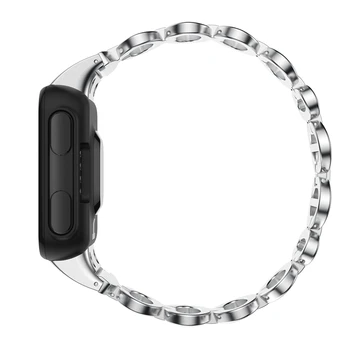 22mm Smartwatch Nerūdijančio Plieno Watchband Garmin forerunner 35 30 Laikrodžių Priedai Ovalo formos Laikrodį Apyrankę, Dirželį