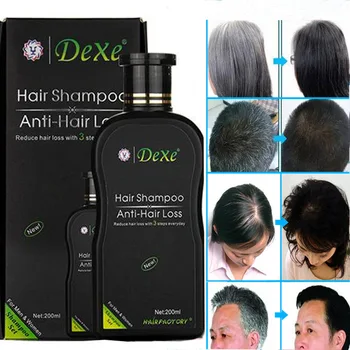 200ml Dexe Plaukų Šampūnas Nustatyti plaukų slinkimo Kinų Žolelių Plaukų Augimą Produkto Išvengti Plaukų Gydymas, Vyrų ir Moterų