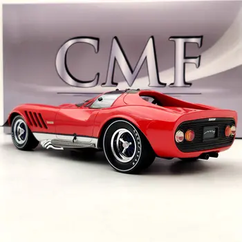CMF 1/18 F~rari Thomassima III 1969 Raudona CMF18145 Dervos Modeliai Limited Edition Kolekcija