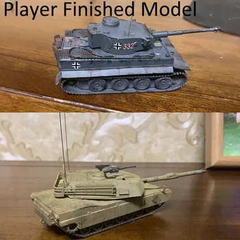 1/72 Surinkto Modelio Baką vokietijos Tigras-Tipo techninės Priežiūros Pantera M1A2 Merkawa Leopard 2A5 Bako 6 Modeliams