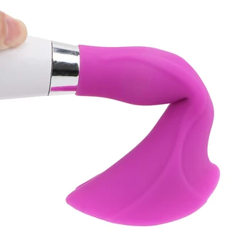 IKOKY Liežuvio Vibratorius Moterims Vibracija Sekso Žaislai, Liežuvio formos Makšties Žodžiu Lyžis 10 Vibracijos Režimai Klitorio Stimuliatorius
