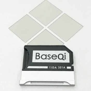 351A Originalus BASEQI Aliuminio MiniDrive Micro SD Kortelės Adapteris, Skirtas 