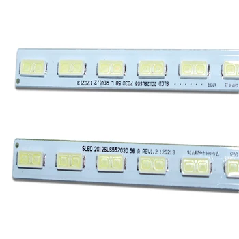 Led foninio apšvietimo ekranas 55 colių LED TV KDL-55HX750 2012SLS55 7030 58 R REV1.2 L 1pcs=58led 605mm