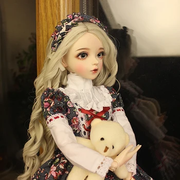 60cm bjd doll dovanos mergina Lėlės Su Drabužiais Paramos Keisti Akis 