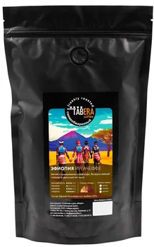 Свежеобжаренный kavos Taber Etiopija иргачеффе gr. 4 pupelės, 500g