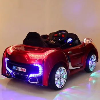 6 v 2.4 g Nuotolinio valdymo pultelis Dvigubas Duris Vaikams Važinėti Elektros Kūdikio Vežimėlis Keturiais Flash Varantys Ratai Muzikos, Šviesos, Sėdėti Ant Automobilių