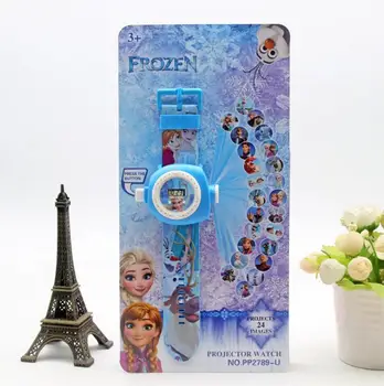 Disney princesė Vaikų animacinių filmų 3D 24 pav projekcija žiūrėti studentas švietimo žaislas žiūrėti berniukas mergaitė dovana Užšaldyti Elsa žiūrėti