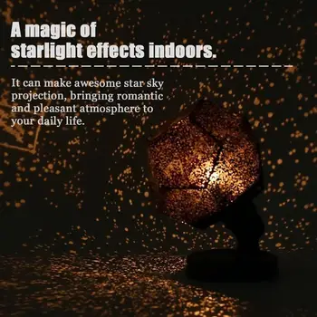 LED Nakties Šviesos Projektorius, Žvaigždėtas Dangus, Žvaigždės, mėnulis Meistras Vaikams, Vaikams, Kūdikių Miego Romantiška spalvinga Projekcija Led lempos