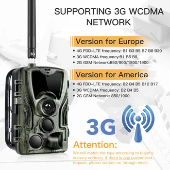 HC-801G 3G 16MP IR LED Medžioklės Kamera Takas Kamera, SMS/MMS/SMTP IP66 Foto Spąstus 0.3 s paleidimo Laikas 940nm, Led Laukinių Kameros