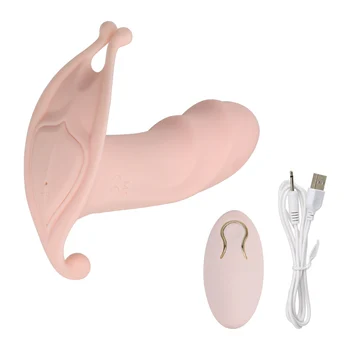 10 Greičio Klitorio Stimuliatorius Sekso Žaislai Moterims, Nešiojami Kelnaitės Vibratorius Dildo Vibratorius Belaidžio Nuotolinio Valdymo Suaugusiems